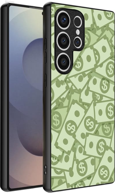 Smartphonica Telefoonhoesje Geschikt voor Samsung Galaxy S25 Ultra met Geld Opdruk - TPU Backcover Case With Money Design geschikt voor Samsung Galaxy S25 Ultra