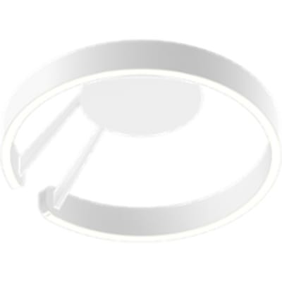 Occhio Mito Aura 40 Plafond-/Wandlamp - wit mat - narrow