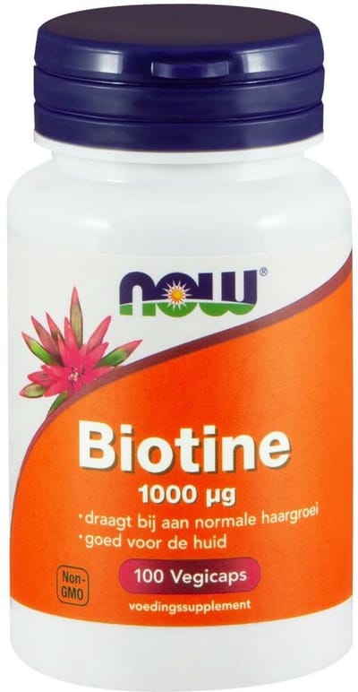 Now Foods - Biotine / Vitamine B8 1000 µg - 100 Capsules