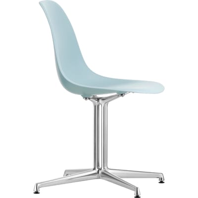 Vitra Eames Plastic Bijzetstoel DSL - ijsgrijs RE