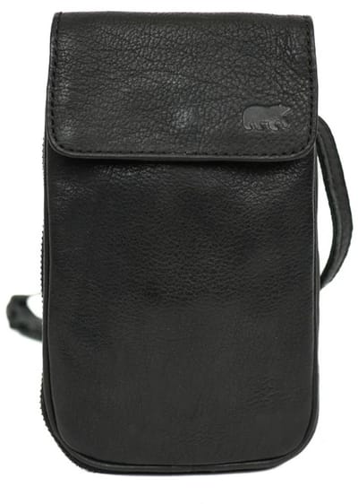 Bear Design Romee Telefoontasje - Zwart
