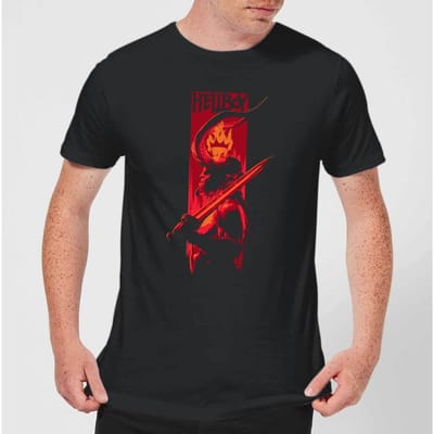 Hellboy Hail To The King Men's T-Shirt - Black - 5XL
