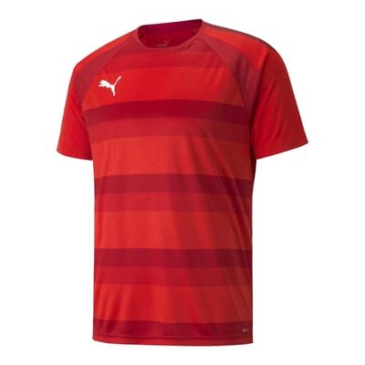 Puma TeamVision-voetbalshirt voor heren (Rood, Wit)