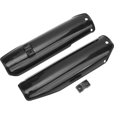 Paar Motorfiets Vorkbeschermers Impactbestendig Voor Schokabsorberende Afdekking voor CRF50 CRF70 black