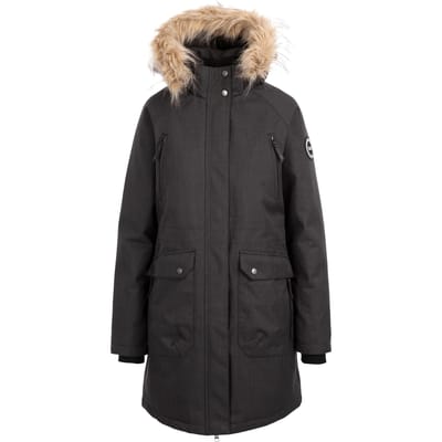Trespass Dames/Dames Dana Donzen Jas (Zwarte mergel)