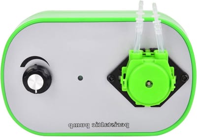 Verstelbare peristaltische vloeistofpomp voor dosering, 100-240V, 19-120 ml/min, EU stekker, ideaal voor laboratoria en aquariums
