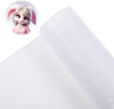 Waterdichte Plastic Mesh Canvas 30×100cm - 0.2mm Dikke Witte PVC Voor Maskerogen, Furries Cosplay, Sculpting en Creatieve Decoratie