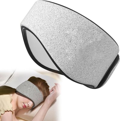 DailySupplies® Oogmasker Slaap - Slaapmasker Vrouwen & Mannen - Extra Zacht - Grijs