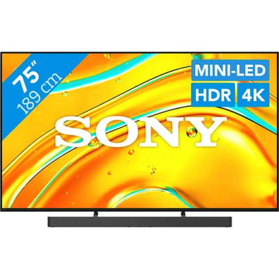 Sony Bravia 5 75" XR Mini-led (2025) + Sony Bravia Theatre Bar 8