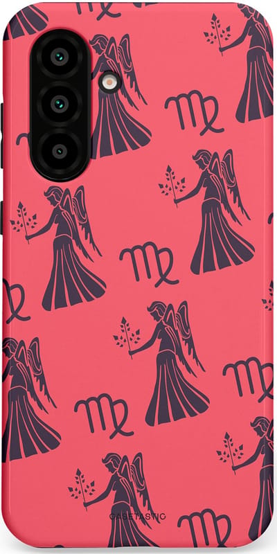 Casetastic Hoesje Geschikt voor Samsung A56 / A36 - Stijlvolle Beschermende Duo-layer Case - Zodiak maagd
