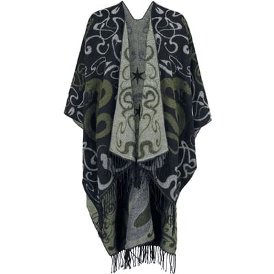 Harry Potter Cardigan - Slytherin - Oversize - voor Vrouwen - meerkleurig