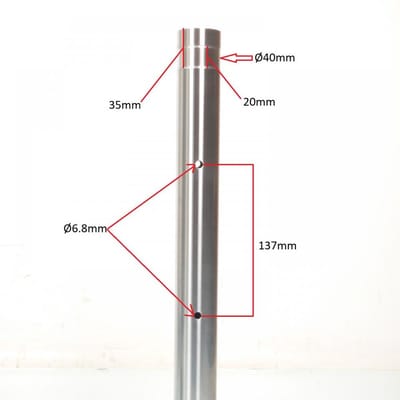Tube de fourche Tarozzi pour Moto Kawasaki 800 Z Zr 2013 à 2017 Neuf