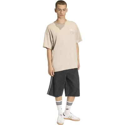 Adidas Unisex Originals Matcha Club Tee Wonder Beige Taglia: L | Maglie Sportivi Outlet | Unisex | Marrone