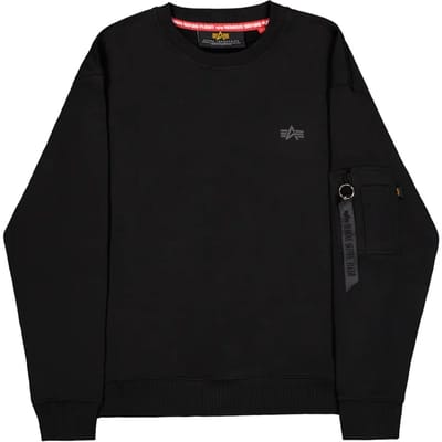 Sweatshirt Alpha Industries Dye To MatchMid Logo