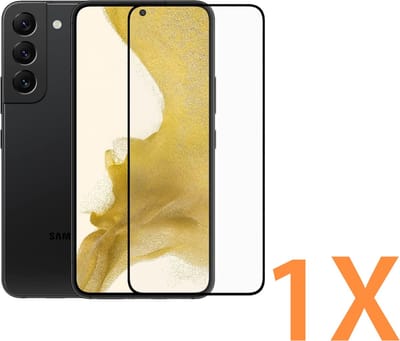 Volledige Glasplaatje Geschikt voor: Samsung Galaxy S23 - Full Screenprotector 1x - screen protector - volledige glas - bescherming - beschermglas - ZT Accessoires