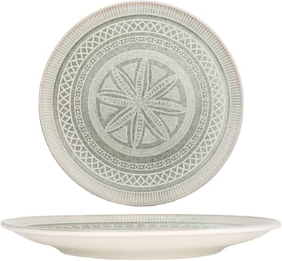 Kütahya Porselen Dinerbord - Miras - Porselein - 27 cm - set van 6