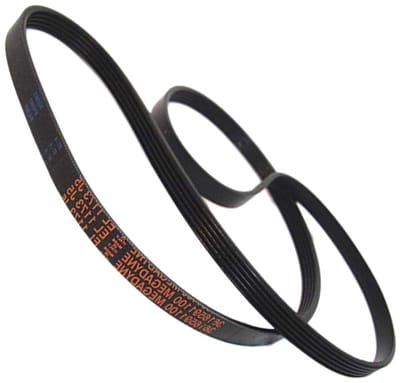 Wasmachine Riem - Aandrijfriem - Apparaat Reparatie - Specifieke Maat - 1173J5 - Zwart