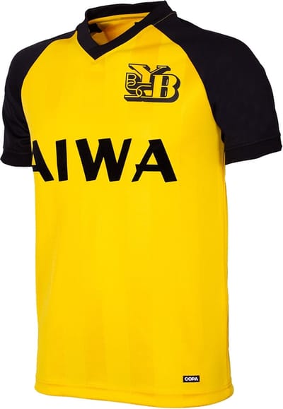 COPA - BSC Young Boys 1985/86 Retro Voetbalshirt - Heren - Geel - M