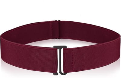 Riemen, Vrouwen Stretch Riem Verstelbare Elastische Riem Met Platte Gesp No Show Taille Riemen Voor Jeans Broek Jurken