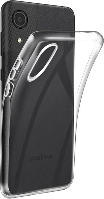 Soft Backcover Hoesje Geschikt voor: Samsung Galaxy A03 Core Silicone Transparant - ZT Accessoires