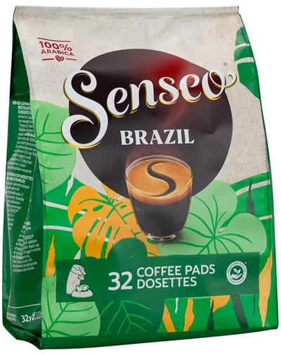 Senseo Brazil Koffiepads 100% Arabica 4 x 32 Pads