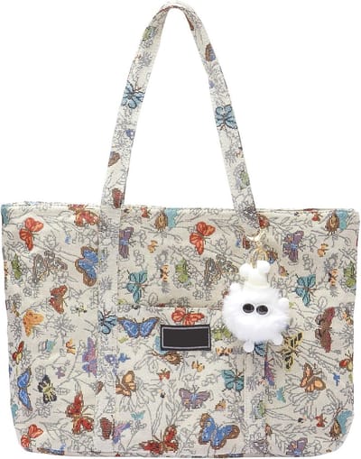 Ruime Schoudertas voor Vrouwen, Waterdichte Shopper met Rits voor Werk, Reizen en Winkelen, Perfect voor School en Dagelijks Gebruik