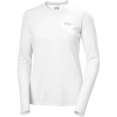 Helly Hansen Lifa Active Solen Uv-werende Langarm T-shirt Wit L Vrouw