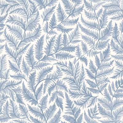 Boråstapeter Vliesbehang 7790 - Adorn - Botanisch Blauw - 53cm x 10.05m