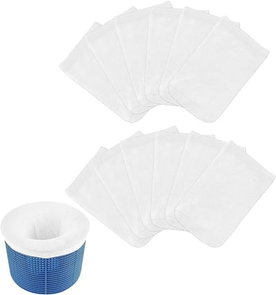 Pool Socks - 20 Stuks - Herbruikbare Filter Skimmer Poolaccessoires voor Skimmer Mand - Nylon - Verwijdert Bladeren en Vuil