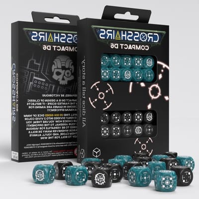 Dobbelstenen Set - RPG Kubussen - Spelavonden Organiseren - Stormy & Black Design - 20 stuks - Zwart