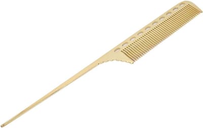 Haarkam - Kapperskam Stylingkam - Haarstyling - Professionele Kwaliteit - Niet gespecificeerd - Goudkleurig