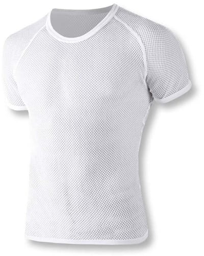 Biotex Power Korte Mouwen Basislaag Wit S Man