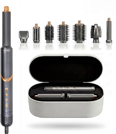 Dryze® ProFlex Airstyler - 8 in 1 Multistyler - Föhnborstel - Krultang - Krulborstel - Stijlborstel - Hairwrap - Föhn - Incl Coldshot + Opbergcase