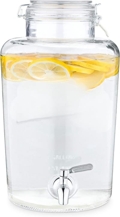 Thuys – Limonadetap – Watertap – Limonade Tap – Transparant – 22cm x 27cm x 36cm