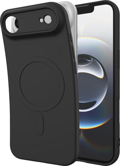 Cazy hoesje geschikt voor iPhone Air Hoesje geschikt voor MagSafe - Color Backcover - Zwart