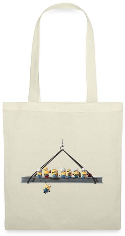 Minions Veel Minions Op Èén Kraan Tas Van Stof Schoudertas