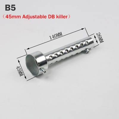 35mm 42mm 45mm 48mm 51mm 60mm Motorfiets Uitlaat Katalysator DB Killer Silencer Noise Sound Eliminator voor Akrapovic voor SC