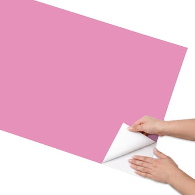 Coloray Meubel Wrap Folie - Roze Meubelfolie - 65x130 cm - Meubelfolie Zelfklevend Koel roze - Wrapfolie Keuken - Minimalist Meubelfolie - Decoratiefolie - Tafeldecoratie - Achtergronden en patronen
