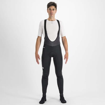 Sportful Fietsbroek lang met bretels heren Zwart - WS SUPER BIBTIGHT BLACK - 2XL
