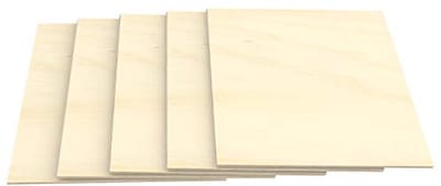 Multiplexplaten A3 - Berkenhout 8 mm - Ideaal voor Knutselen en Modelbouw