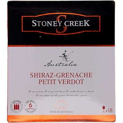 Shiraz, Grenache & Petit Verdot wijnt