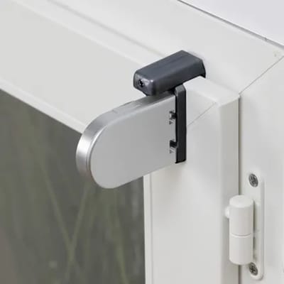 Madeco Jaloeziehouder + Dichting Metaal Versterkt Antraciet U20/ Zonder Boren 2st