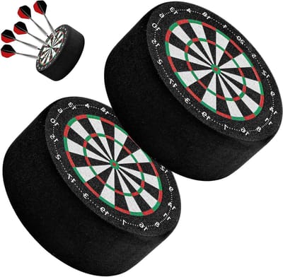 Dartpijlhouder set van 2, mini dartstandaard voor soft- en steeltip darts, professionele dartaccessoires en opslagoplossingen voor pijlen