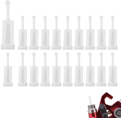 Allecto - Filters - Disposable Filters - Voor een betere spuitervaring - Universele maat - Kleurenfilters - Geschikt voor de meeste gravity sp...