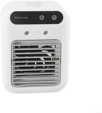 Draagbare Airconditioner USB Oplaadbare Luchtkoeler voor Bureau, Kantoor en Reizen met 1800mAh Batterij, Stil en Met 2 Snelheden en Nevel Modus