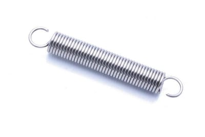 Zxxin Tension Spring, Metal Stainless Steel Tennie Tension Spring, 2 PCS, Manufacturer, 2mm Diameter, Wire x 18mm Diameter Out x (60-150)mm Length, Industrial Spring (Length: 2 x 18 x 110 mm)