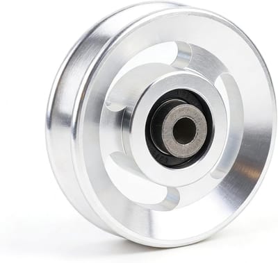 Universele Fitness Pulley Wheel met Aluminium Lager voor Krachttraining - Diameter 90mm en 115mm, Ideaal voor Thuisgym en Sportaccessoires