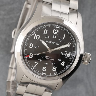 Montre Hamilton Khaki Field automatique H70455133 pour homme