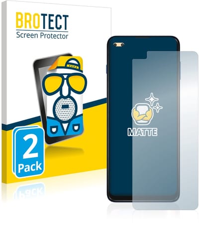BROTECT - Screenprotector voor Motorola Moto G 5G Plus - Folie Beschermfolie matte 2 Stuks
