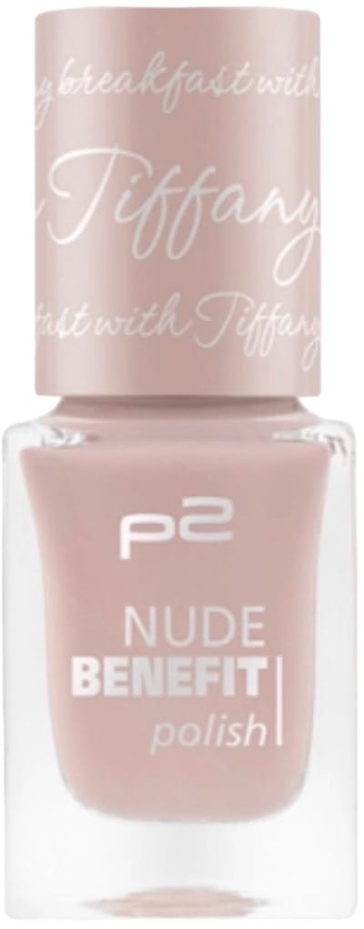 P2 Cosmetics EU Nude Benefit Nagellak 030 Breakfast with Tiffany 10ml